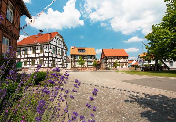 Dorfplatz in Neustädt