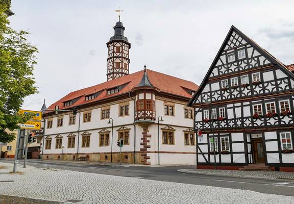 Marktplatz in Marksuhl